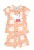 Pijama Meia Malha Shorts Menina Infantil Kyly - comprar online