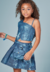 Conjunto Menina Shorts Saia Juvenil Jeans Hi! Angel Bobbylulu