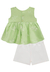 Conjunto de Bata em Tricoline Bordado Infanti na internet