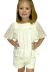 Conjunto Menina Branco Shorts Vigat