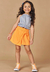 Conjunto de Blusa Cropped em Tricoline Kukiê - comprar online