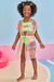 Kit Biquini em Malha UV e Saida de Praia em Tule Comfy Kukiê