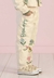 Calça Infantil Bege Flowers Mon Sucré - comprar online