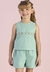 Conjunto Infantil Verde Heart Mon Sucré
