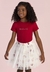 Conjunto Menina Vermelho Infantil Mon Sucré