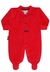 Macacão de Bebê Sonho Mágico em Plush Vermelho
