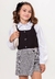 Conjunto Infantil Fashion - Blusa e Saia Short Vigat