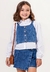 Conjunto Jeans Infantil Menina 3 peças