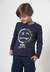 Camiseta Infantil Manga Longa Skate Banana Danger