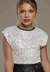 Blusa Fashion Juvenil Preto Vanilla Cream