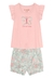 Conjunto Short Menina Infantil Borboleta Brandili