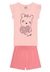 Conjunto Short Infantil Menina Lovely Brandili