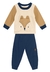 Conjunto Infantil Menino Moletom Azul Brandili