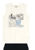 Conjunto Regata Meia Malha Bermuda Moletinho Brandili - comprar online