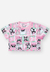 Conjunto Infantil Menina Estampado Rosa na internet