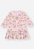 Vestido Infantil Rosa Estampado Cinti