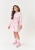 Vestido Infantil Rosa Cinti