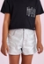 Short Prata Menina Petit Cherie