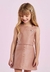 Vestido Infantil Petit Cherie Marrom