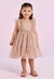 Vestido Infantil Petit Cherie Tule Rosê