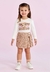 Conjunto Infantil Petit Cherie Estampado Menina