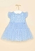 Vestido Infantil Azul Petit Cherie Festa