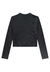Cropped Preto Manga Longa Vic&Vicky - comprar online