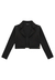 Cropped Blazer Preto Vic&Vicky