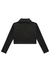 Cropped Blazer Preto Vic&Vicky - comprar online