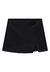 Shorts e Saia Menina Infantil Preto vic&vick