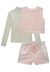 Conjunto Infantil Infanti Menina Rosa - comprar online