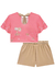 Conjunto Infantil Feminino Infanti Menina - comprar online