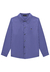 Camisa Infantil Johnny Fox Azul