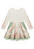Vestido Infantil Infanti com Estampa Floral e Tricô - loja online