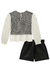 Conjunto Shorts Look Elegante Infanti na internet