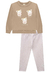 Conjunto Infanti Menina Estampado Verde