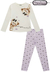 Pijama Infantil Infanti Estampado Menina na internet