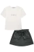 Conjunto Shorts Saia Menina Lilimoon