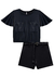 Conjunto Infantil Lilimoon Preto - comprar online