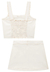 Conjunto Lilimoon Off-White Menina - Vim Vi Venci Moda Infantil e Teen