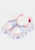 Tênis de Led Infantil Feminino Pelúcia Unicórnio Branco Candy Colors