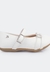 Sapato Infantil Feminino Mini Angel Coração Strass Branco na internet
