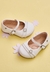 Sapato Infantil Feminino Mini Angel Coração Strass Branco - Vim Vi Venci Moda Infantil e Teen