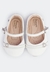 Sapato Infantil Feminino Mini Angel Coração Strass Branco - loja online