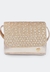 Bolsa Infantil Feminina Strass Dourada