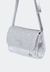 Bolsa Infantil Feminina Strass Prata