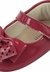 SAPATILHA BEBÊ LAÇO DUPLO VERMELHO PAMPILI. - comprar online