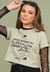 Cropped Collie Bege Estampado Autenticidade e Estilo