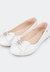 Sapatilha Infantil Feminina Fofura Strass Branca