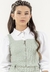 Cropped Tweed Verde com Zíper